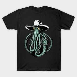 Weird Wild West - Cthulhu Cowboy T-Shirt